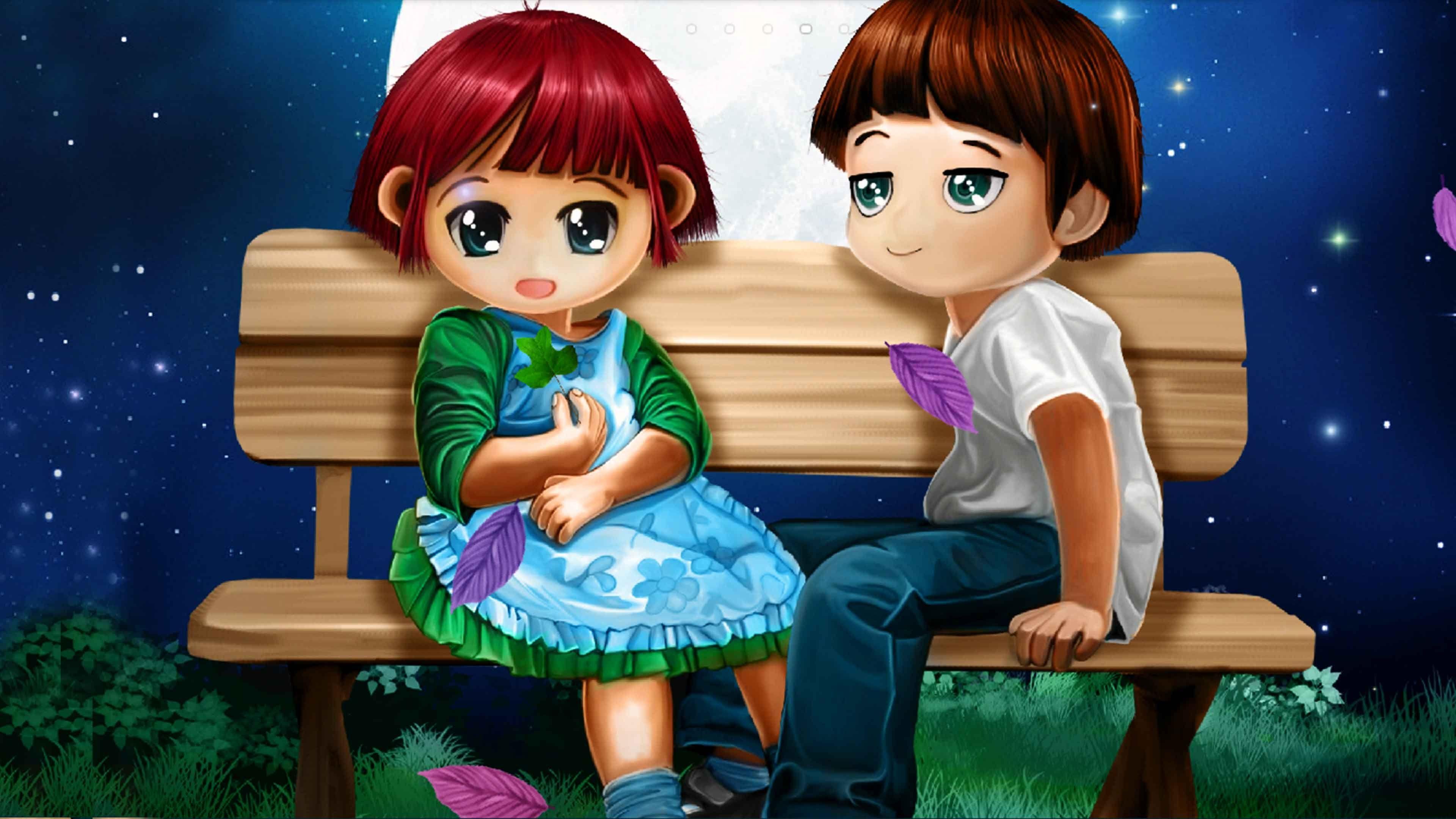 Cartoon Couple Wallpapers Wallpaper Cave