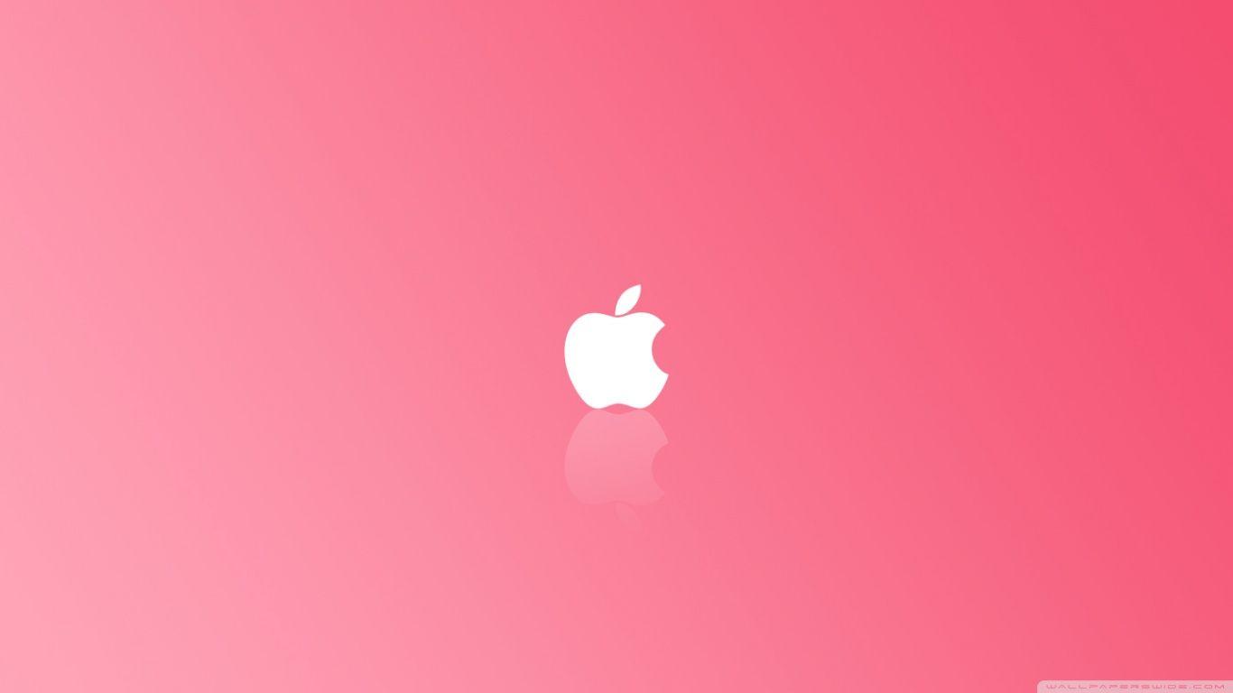Apple Wallpaper Hot Pink