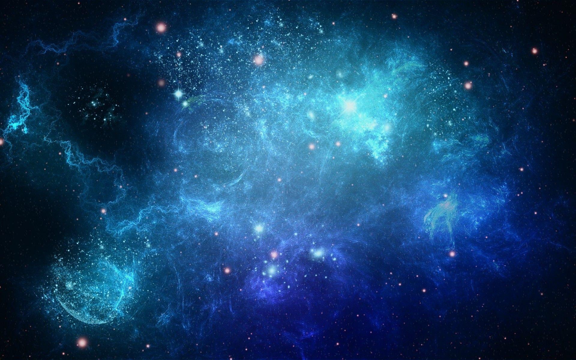 Blue Galaxy HD Wallpapers Wallpaper Cave
