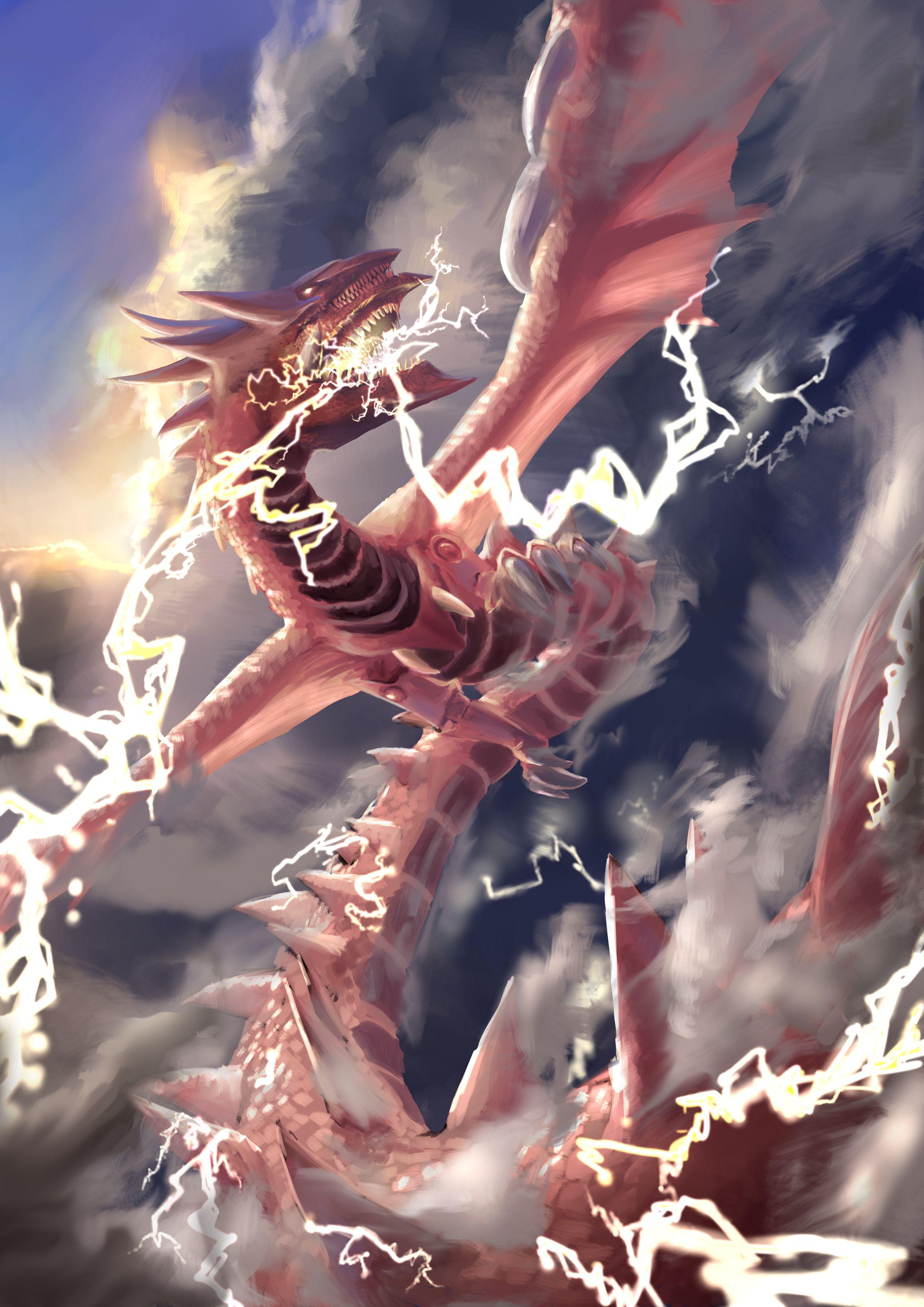 Yugioh Slifer The Sky Dragon Wallpapers Wallpaper Cave