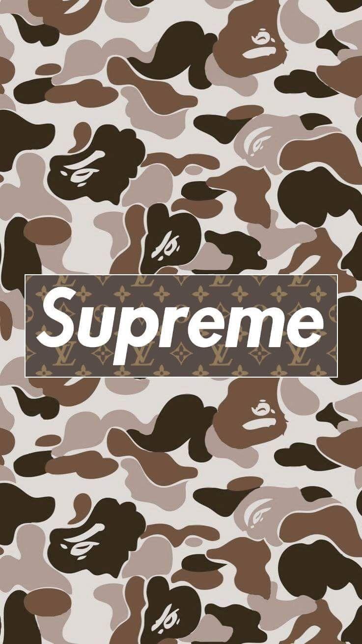 Supreme Camo Backgrounds Wallpaper Cave