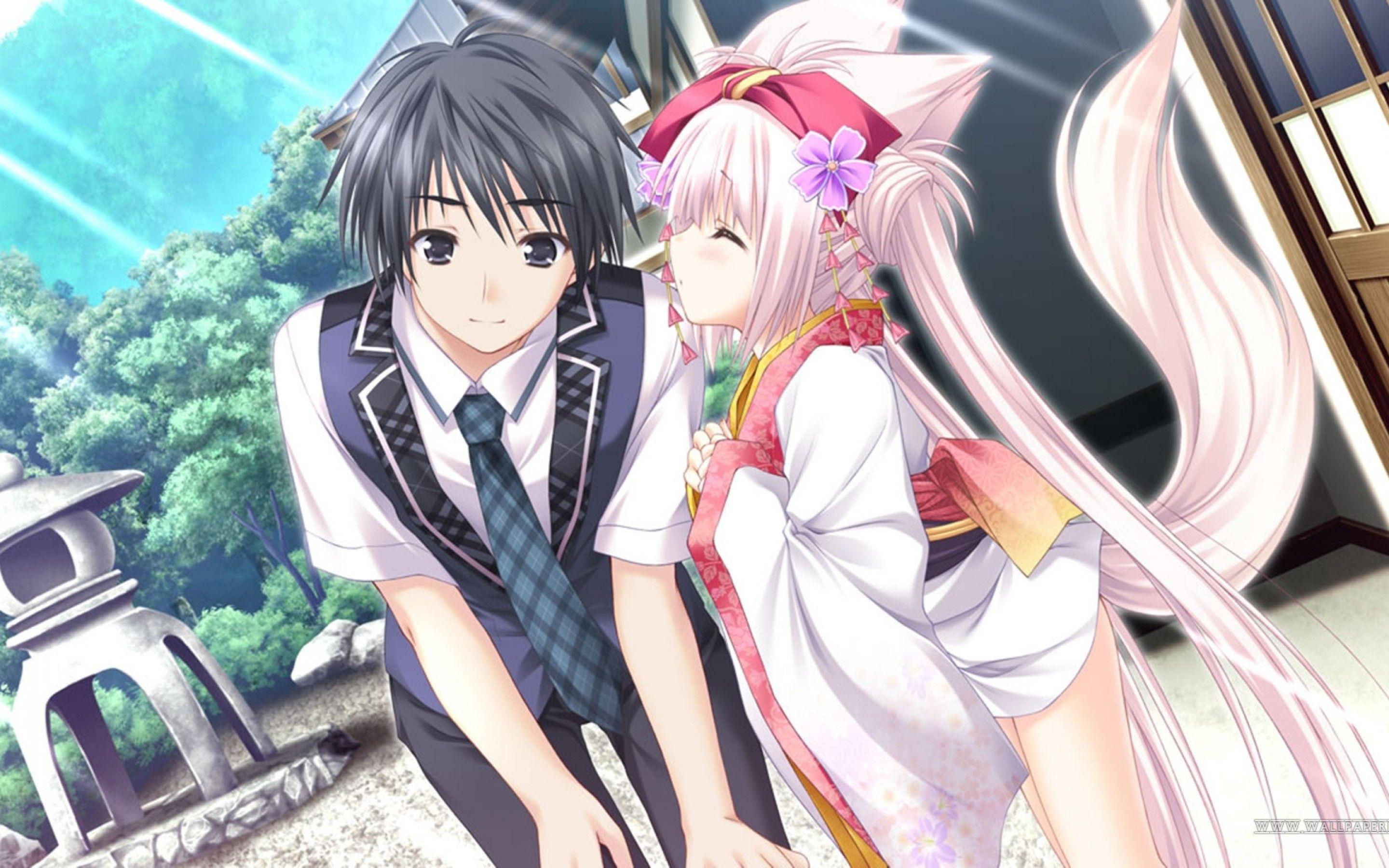 Cute Anime Couple Wallpapers For Mobile Wallpaper Cave