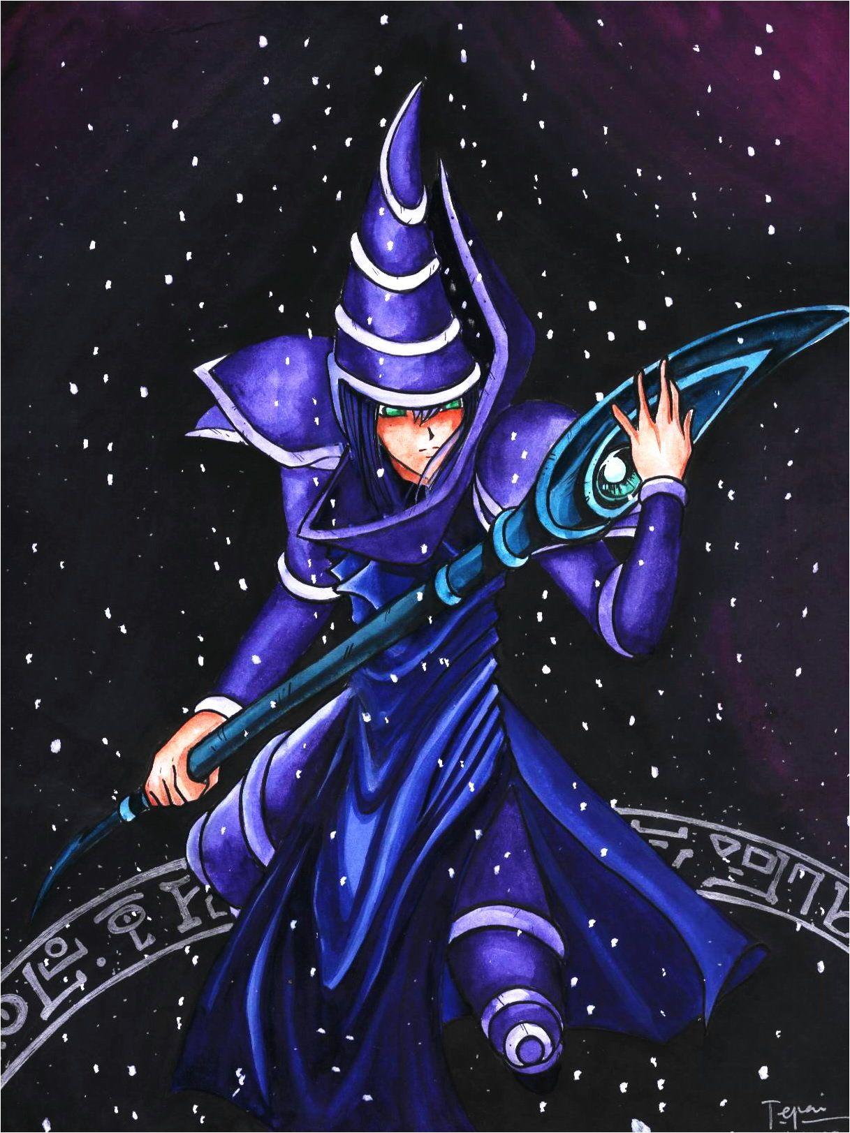 Yu Gi Oh Dark Magician Wallpapers Wallpaper Cave