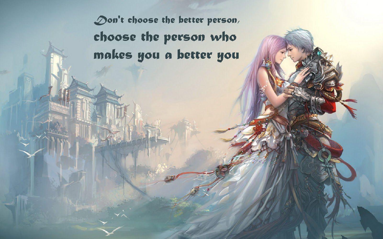 Anime Sad Couple Wallpapers Wallpaper Cave