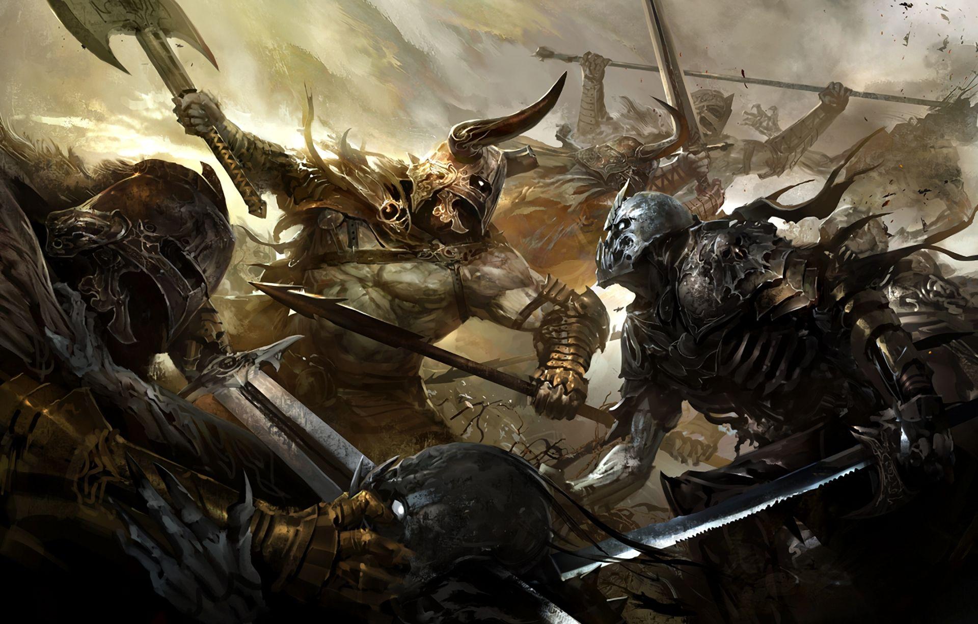 Epic Fantasy War Wallpapers Wallpaper Cave