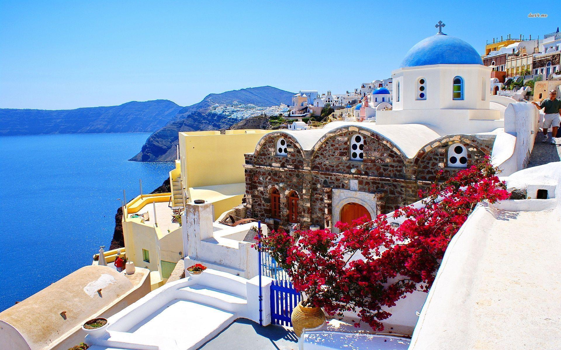 Greek Islands Wallpapers Wallpaper Cave