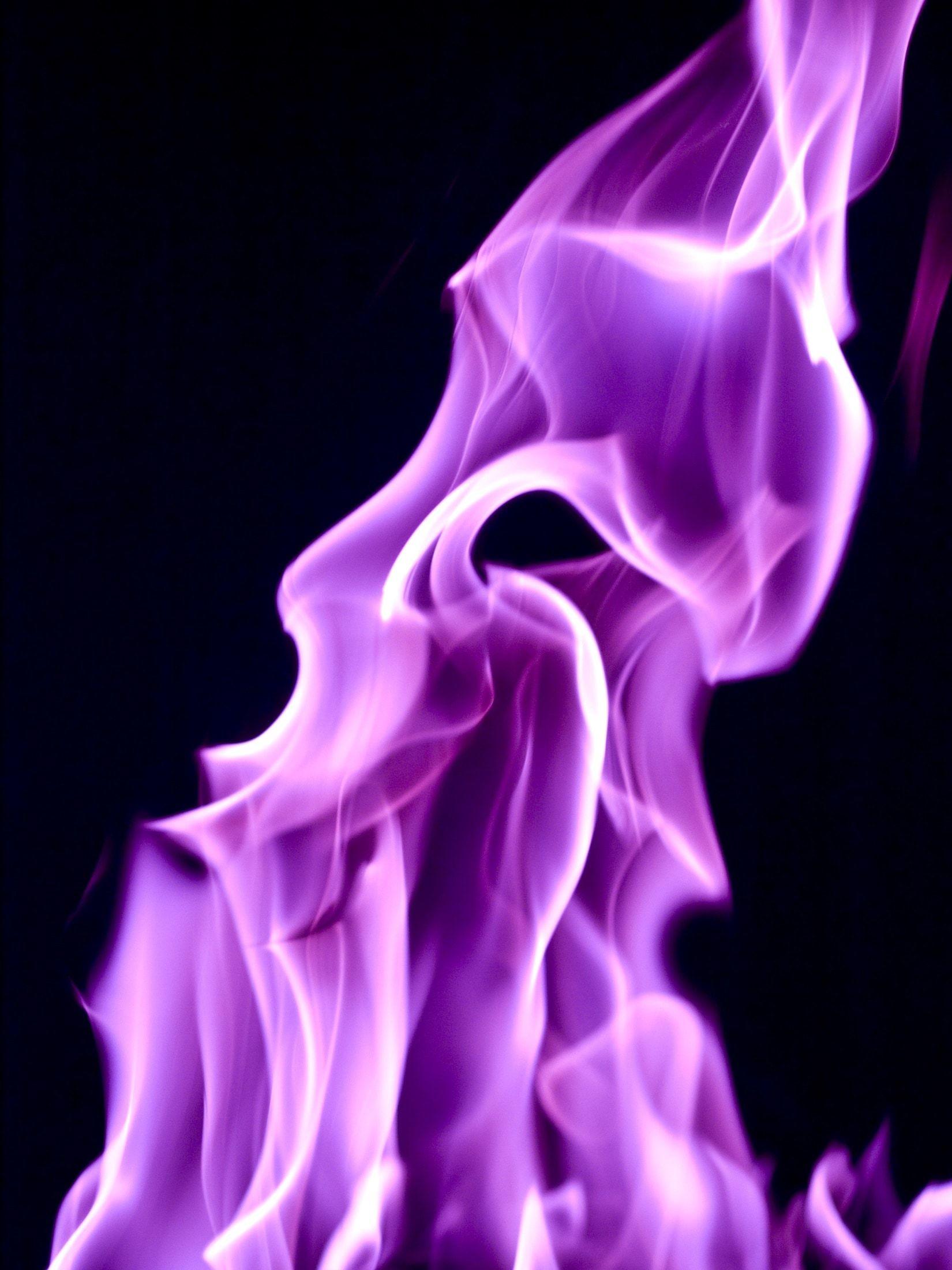 Purple Fire Wallpapers Wallpaper Cave