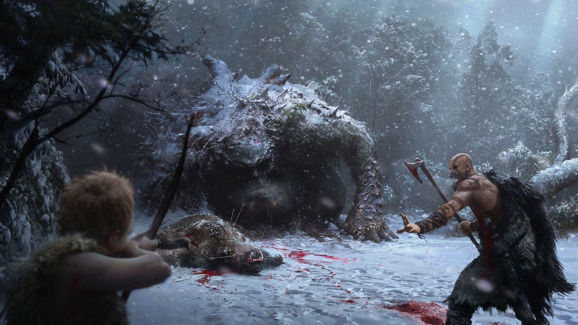 God Of War 2018 Wallpapers Wallpaper Cave