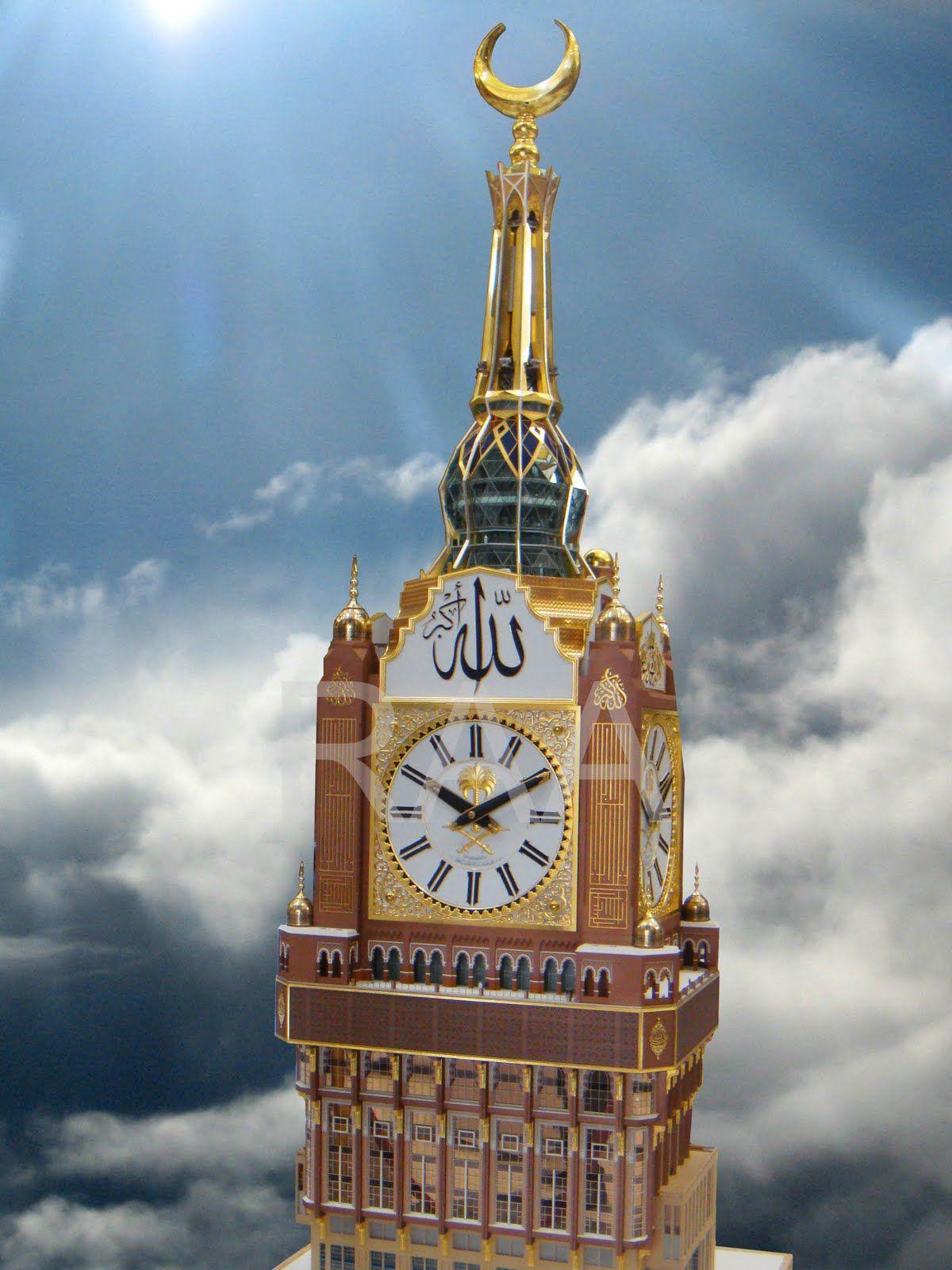 Makkah Clock Tower Wallpapers Wallpaper Cave