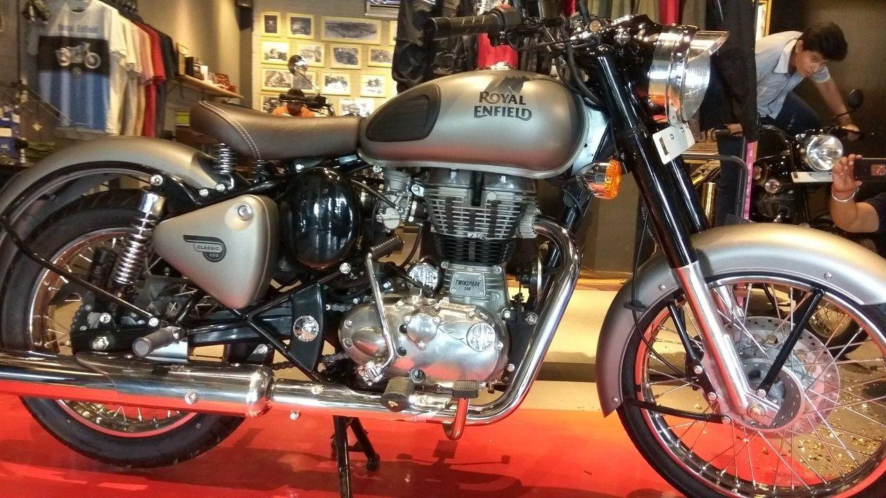 Royal Enfield Classic 350 Gunmetal Grey Wallpapers Wallpaper Cave