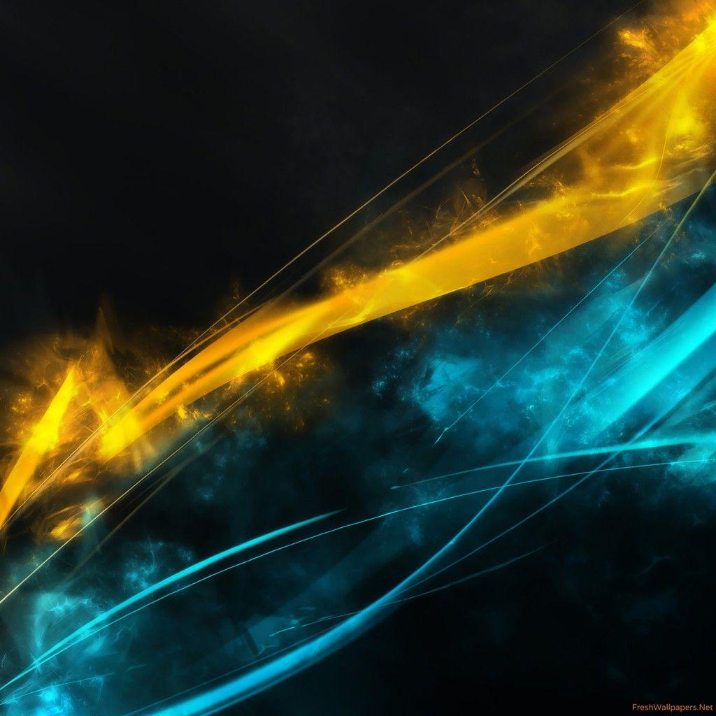 Blue And Yellow Abstract Wallpapers Wallpaper Cave