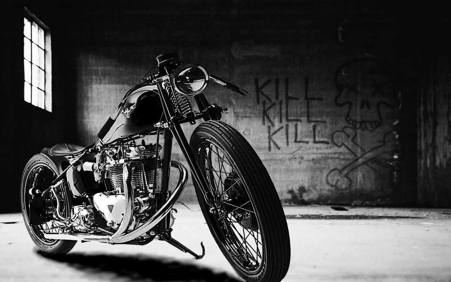 Black Bike Wallpapers Wallpaper Cave