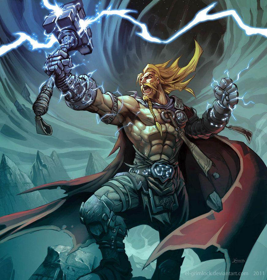 Thor God Of Thunder Wallpapers Wallpaper Cave