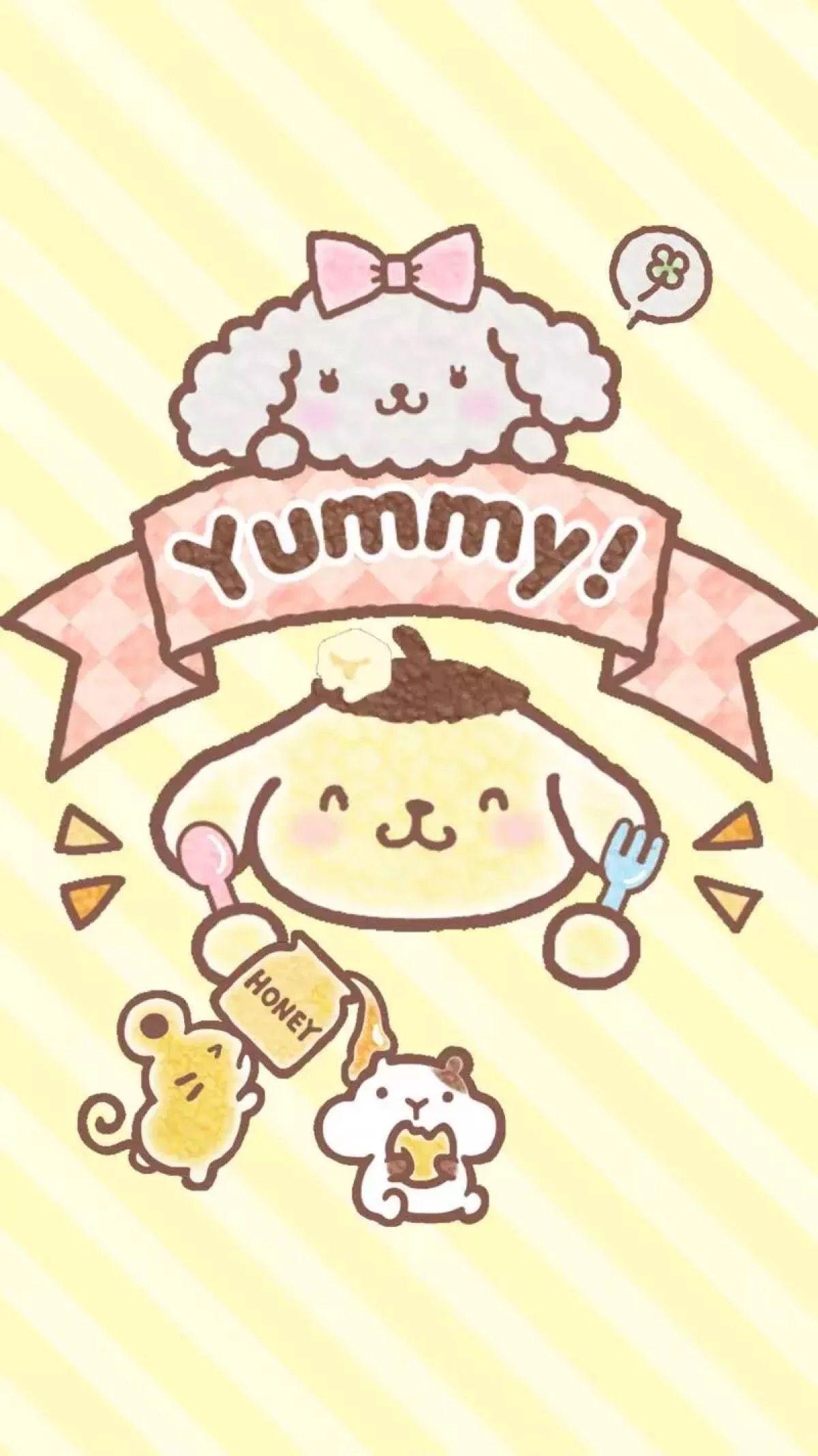 Sanrio Pom Pom Purin And Macaron Wallpapers Wallpaper Cave