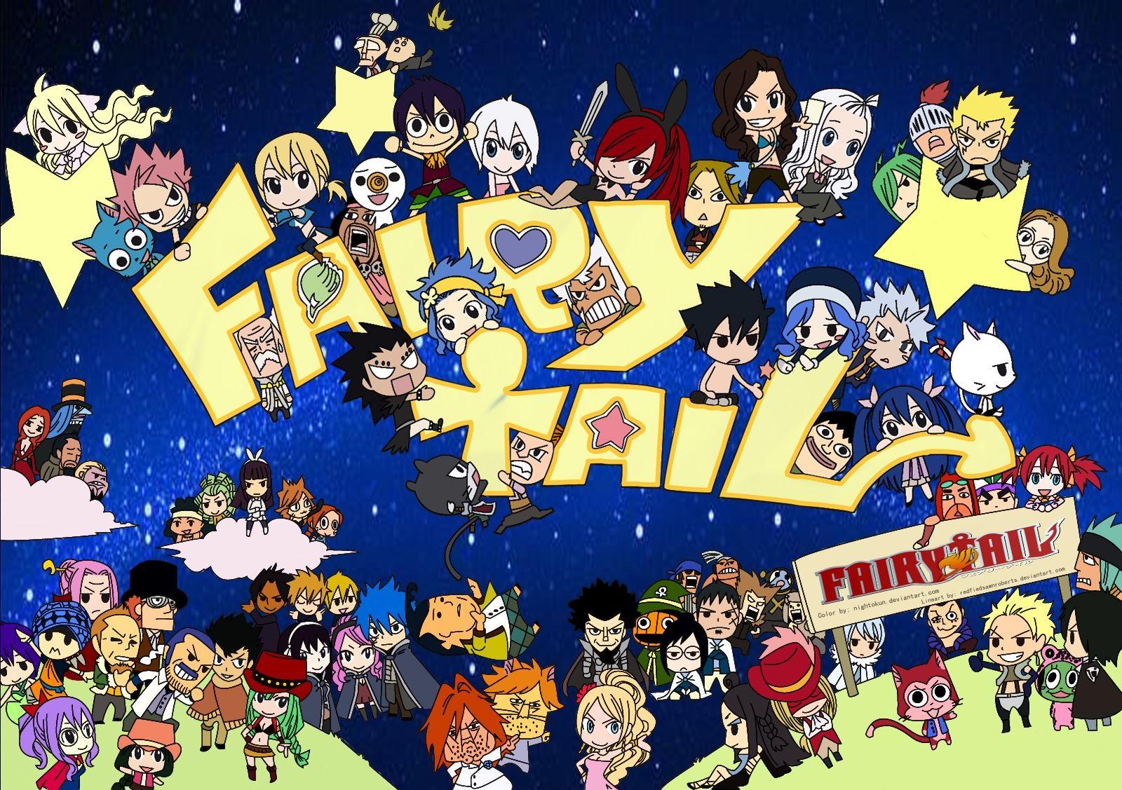 Fairy Tail Wallpapers Chibi Wallpaper Cave