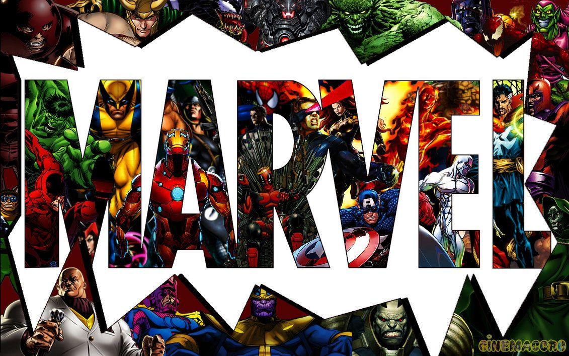 Marvel Logo Wallpapers Wallpaper Cave