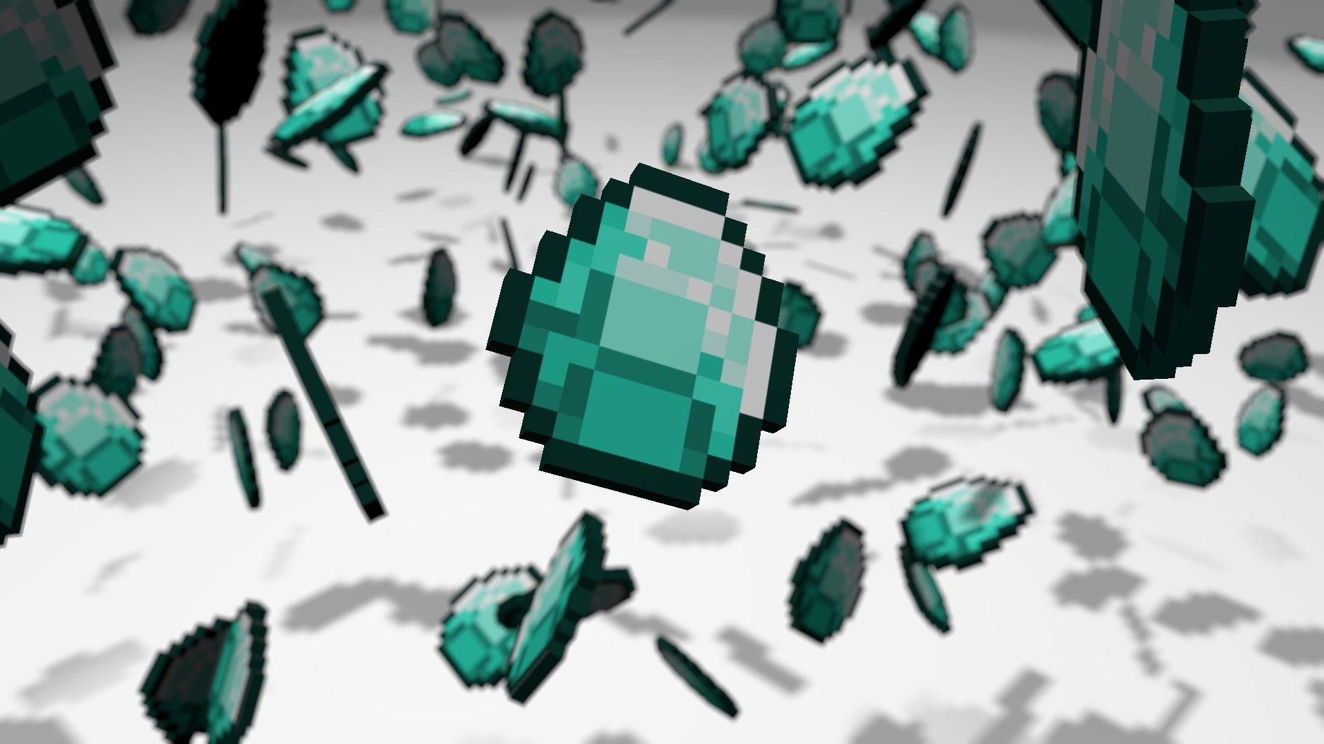 Minecraft Diamond Wallpapers Wallpaper Cave