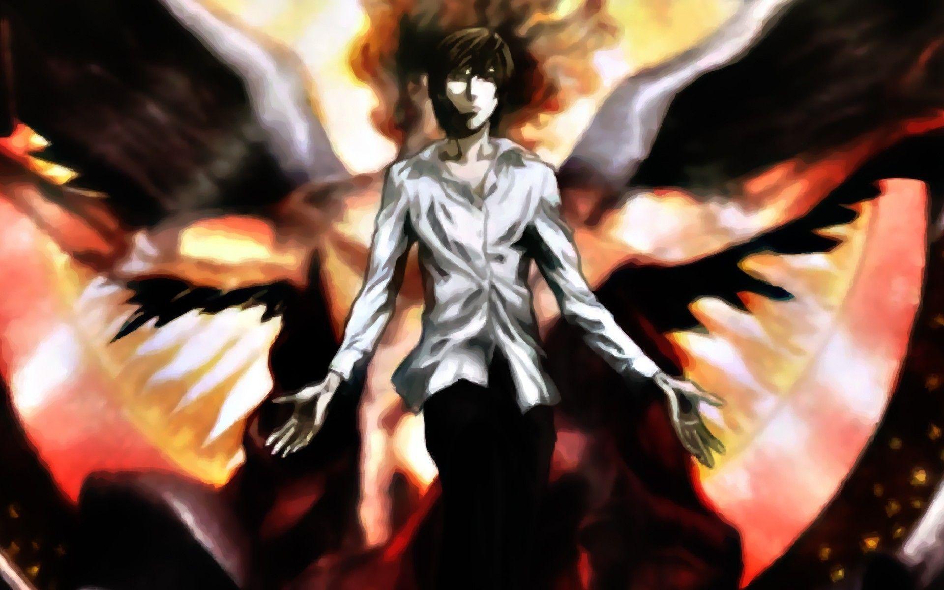 Death Note Light Wallpapers Wallpaper Cave
