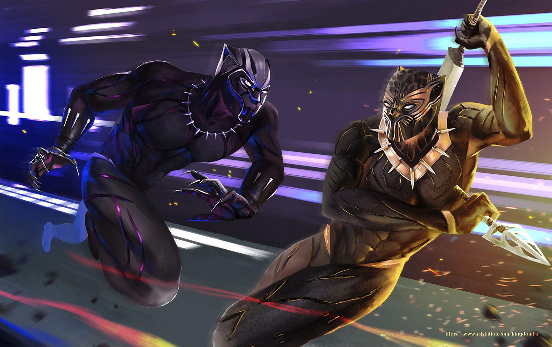 Black Panther Gold HD Wallpapers Wallpaper Cave