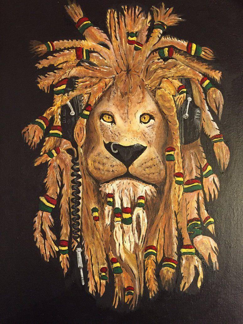 Rasta Lion Wallpapers Wallpaper Cave