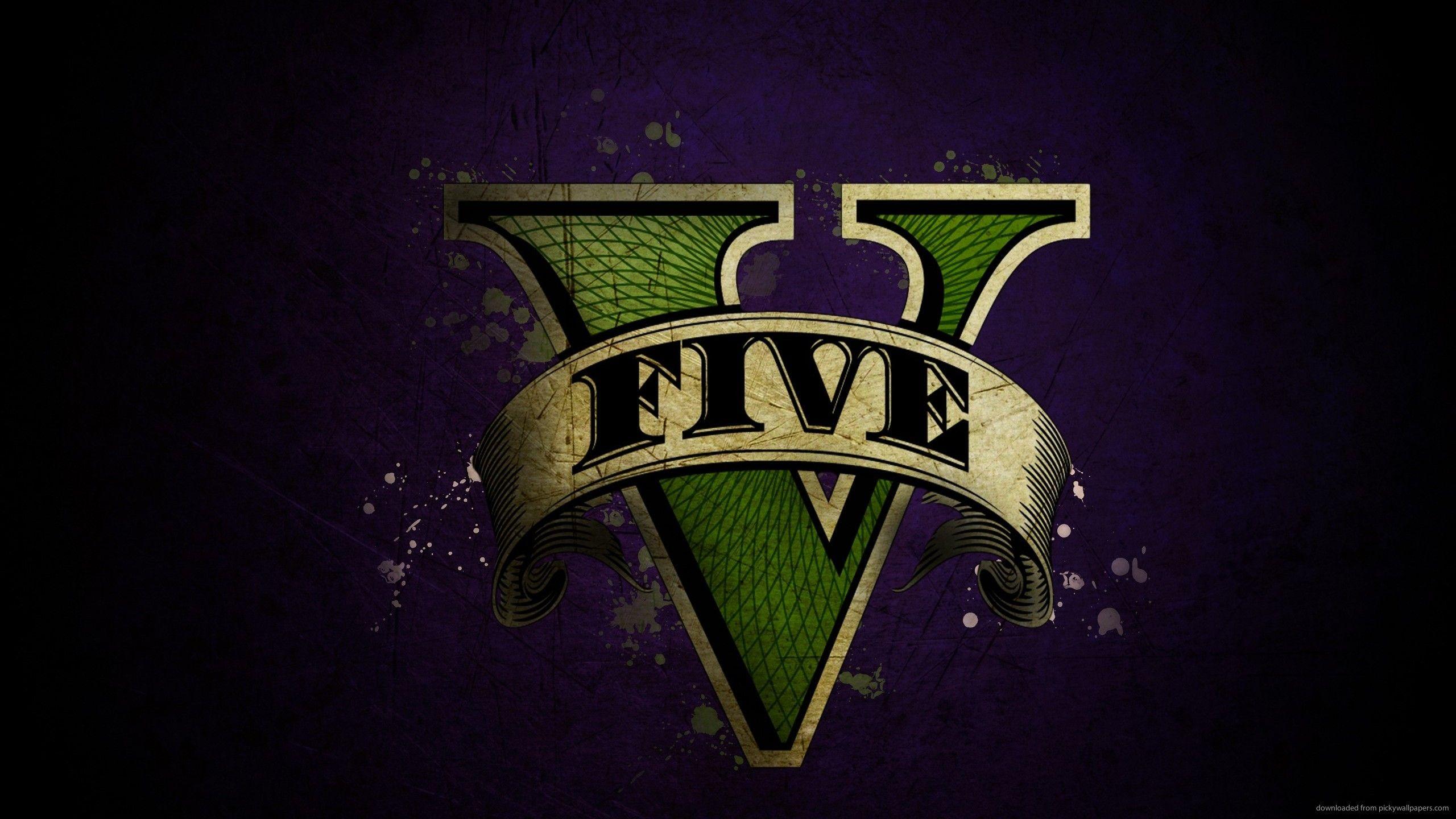 GTA 5 Logo Wallpapers Wallpaper Cave