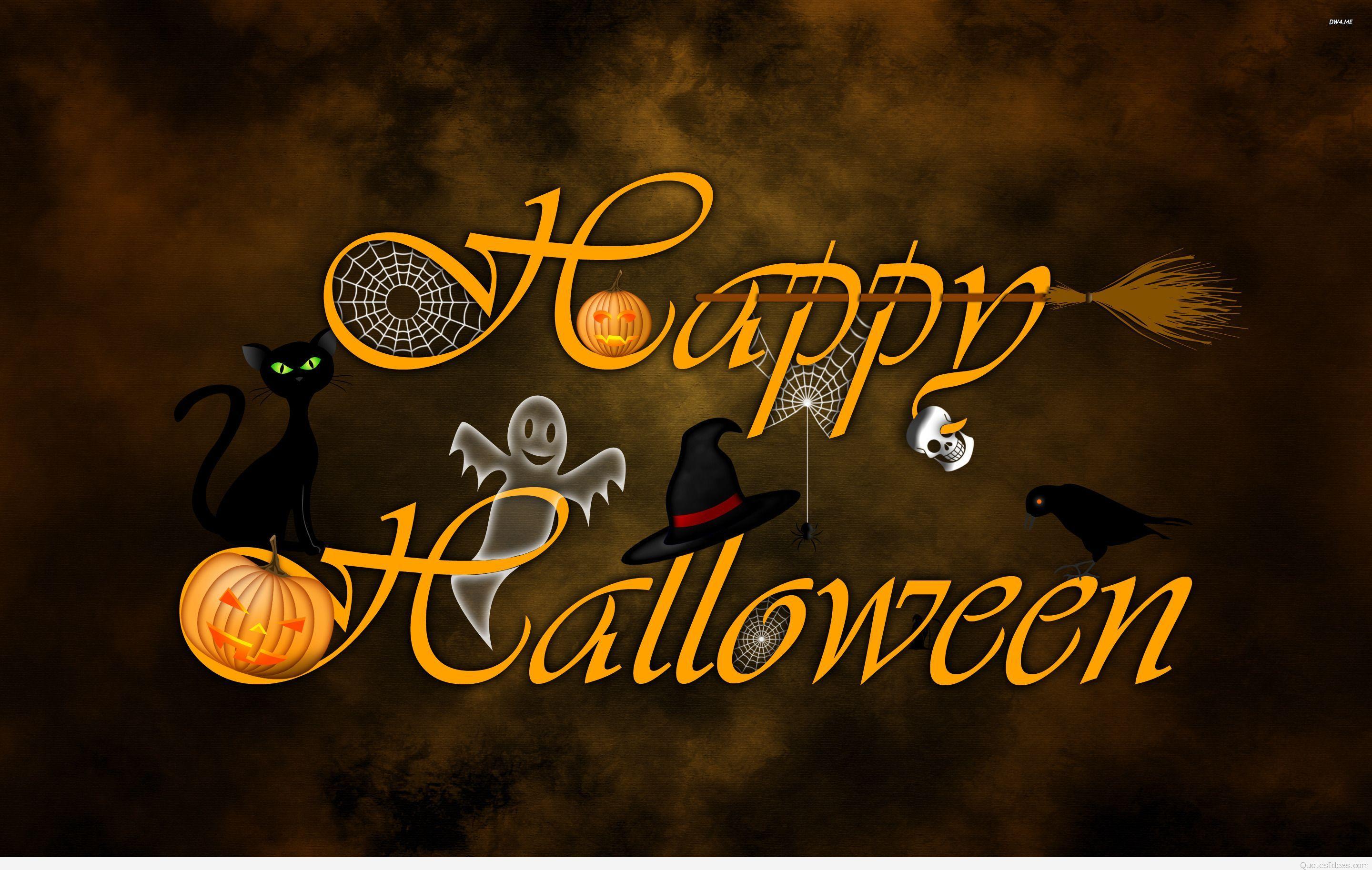 Cute Halloween Quotes Wallpapers Wallpaper Cave