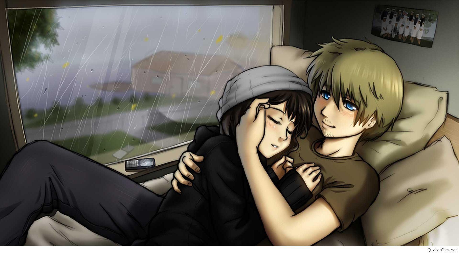 Cute Cartoon Love Couple Wallpapers Wallpaper Cave