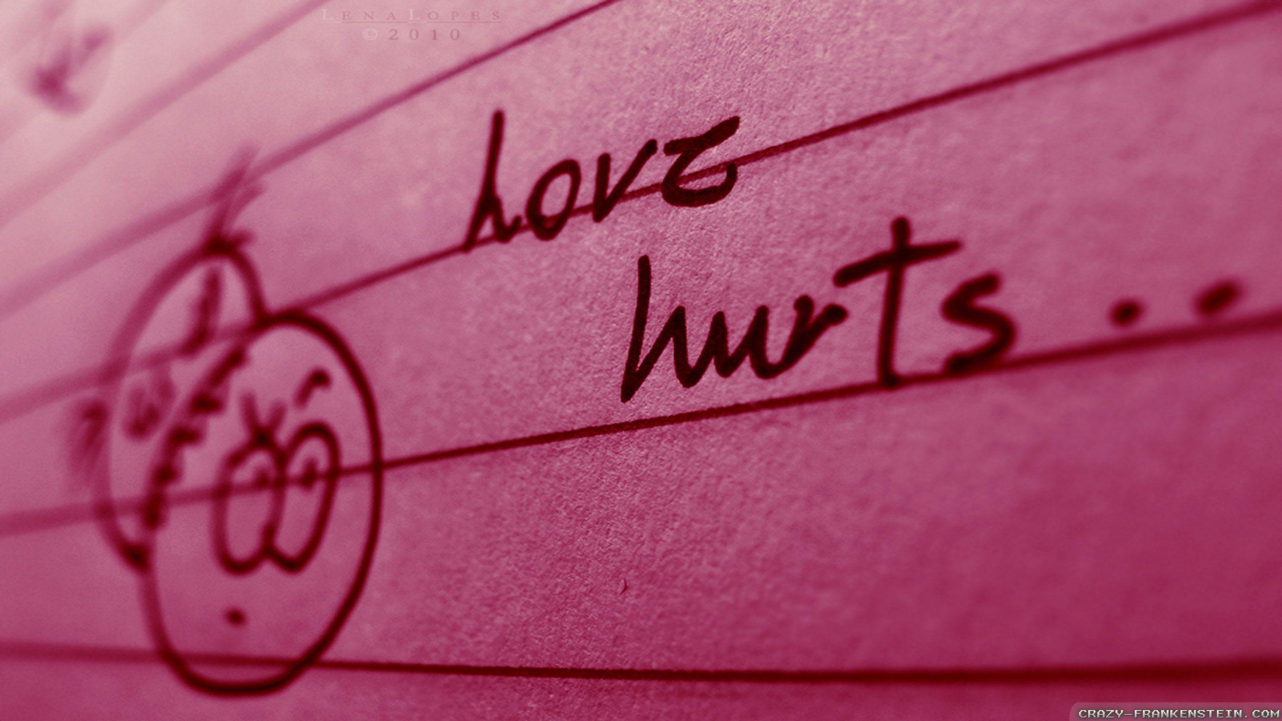 Love Hurt HD Wallpapers Wallpaper Cave