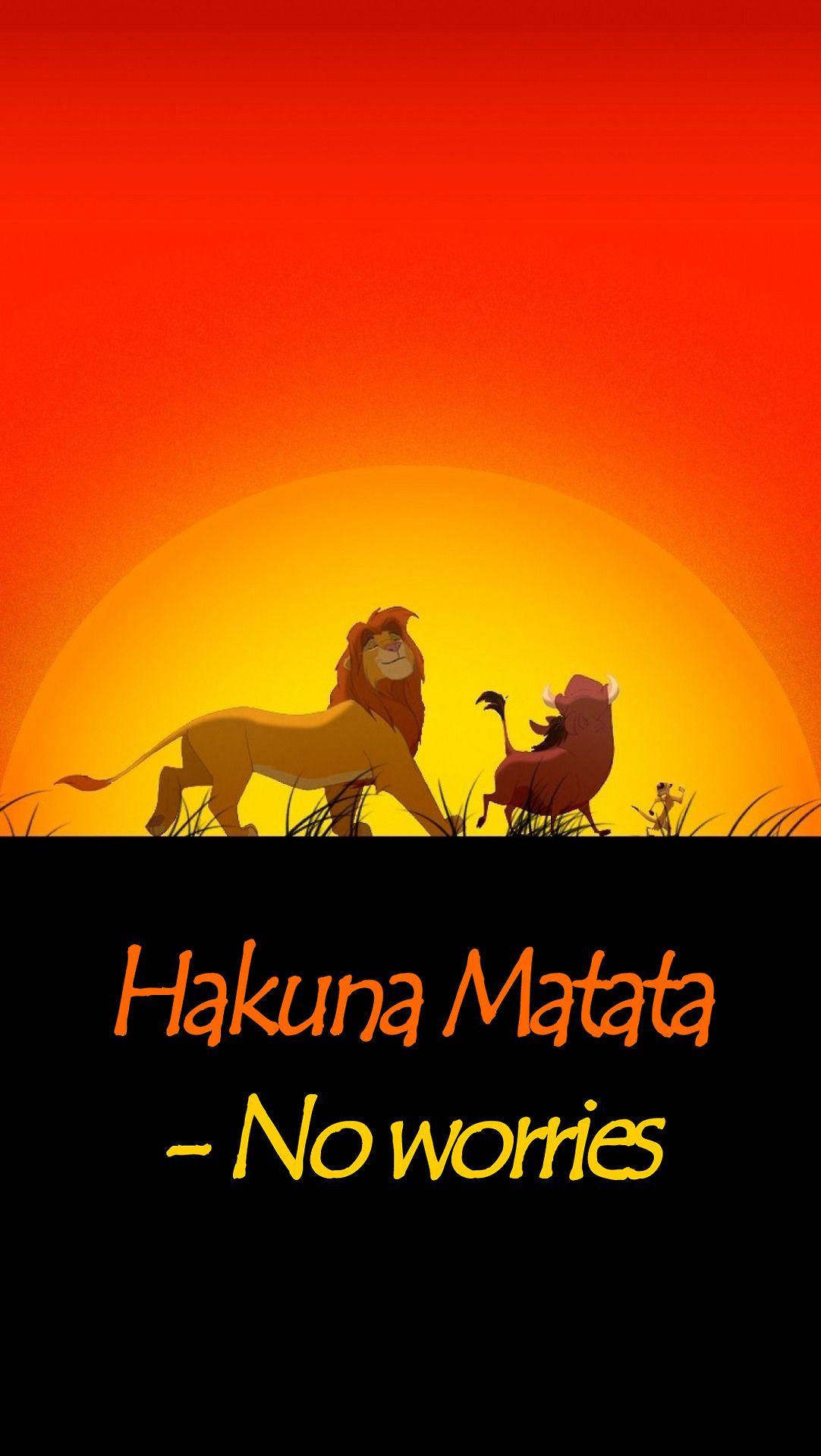 Hakuna Matata Wallpapers Iphone Wallpaper Cave