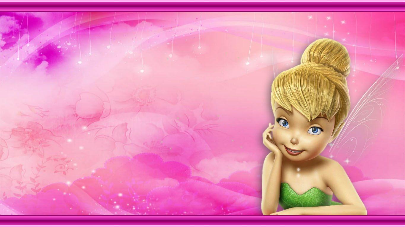 Tinkerbell Pink Backgrounds Wallpaper Cave