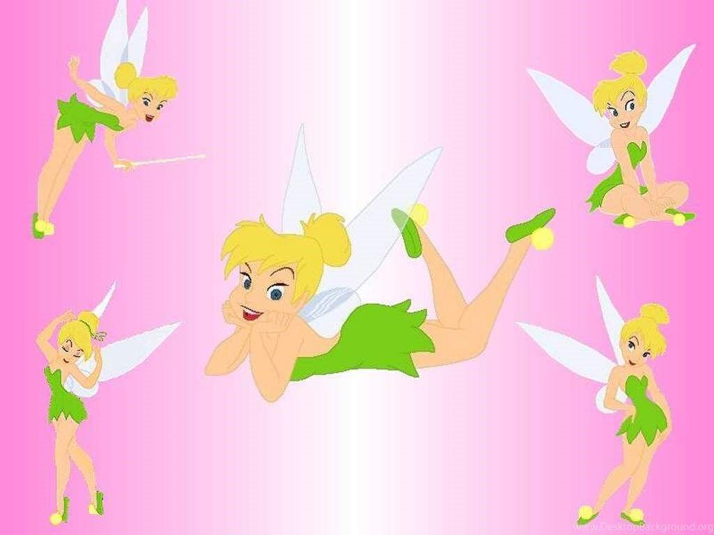 Tinkerbell Pink Backgrounds Wallpaper Cave