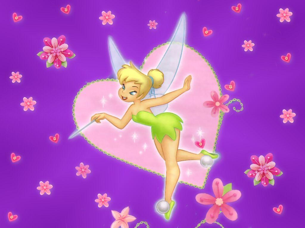 Tinkerbell Pink Backgrounds Wallpaper Cave