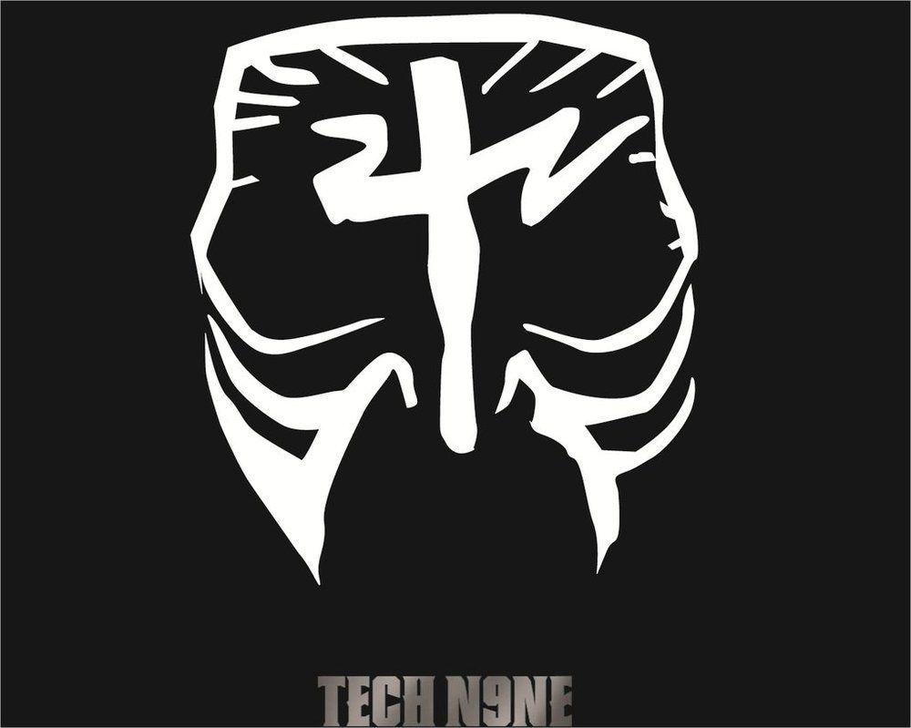 Tech N9ne Face Paint Drawings