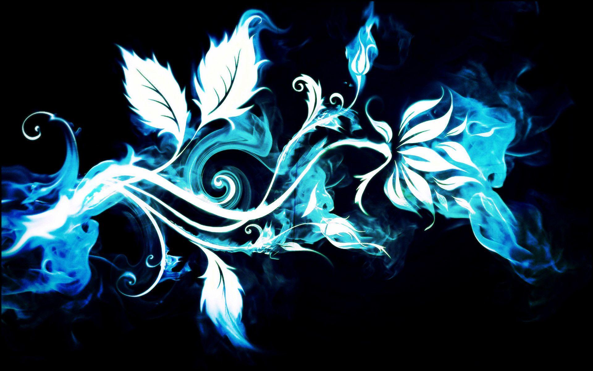 Blue Fire Wallpapers HD Wallpaper Cave