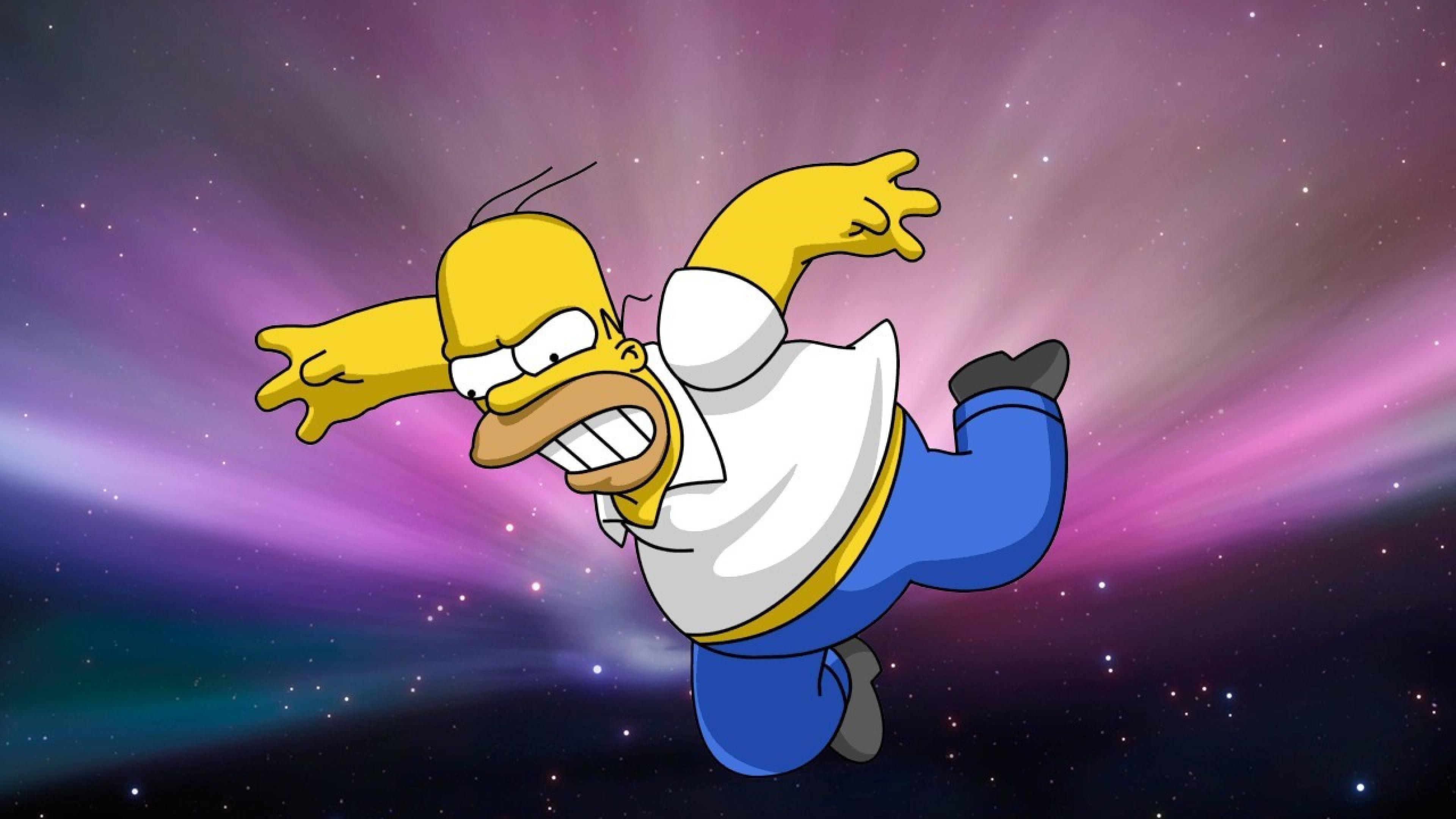 Apple Homer Simpson Wallpapers Wallpaper Cave