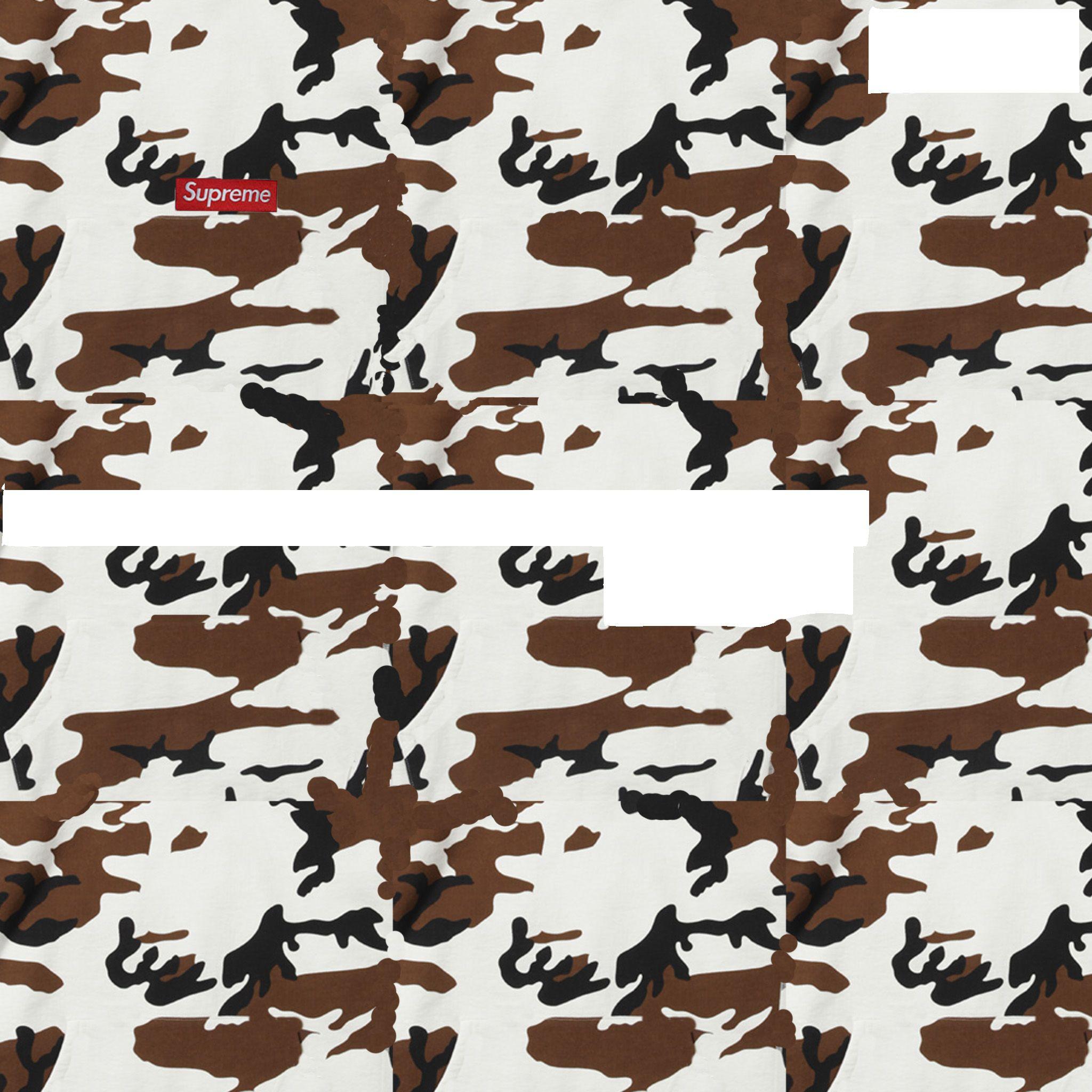 Supreme Blue Camo Wallpaper