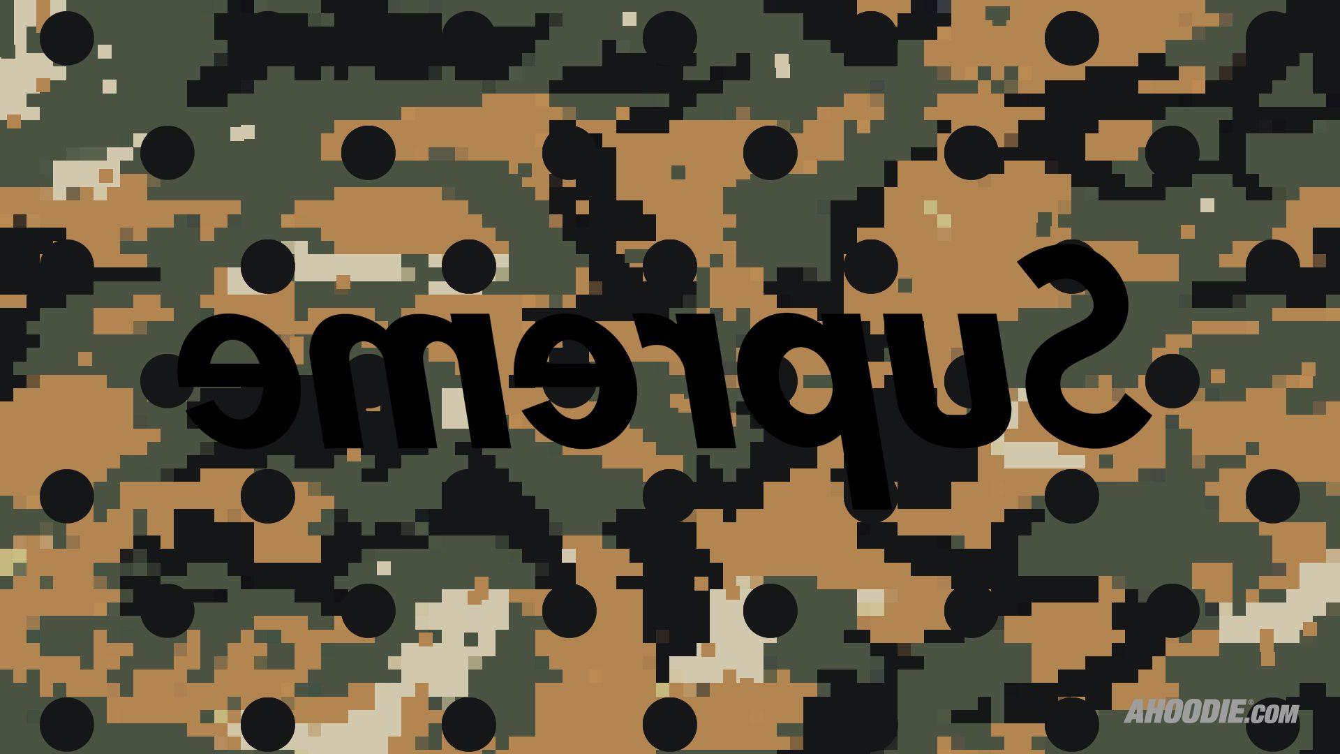 Supreme Camo Backgrounds Wallpaper Cave