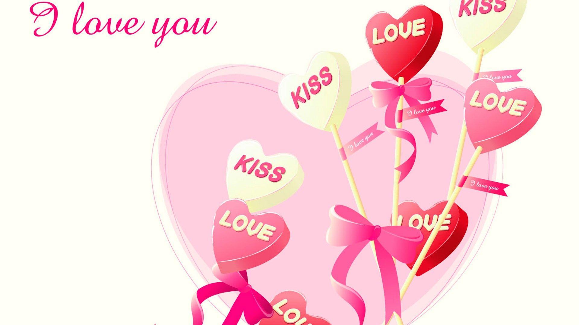 I Love You Kiss Wallpapers Wallpaper Cave