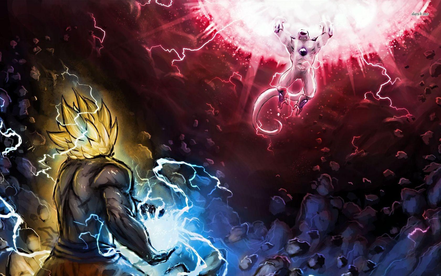 Goku Kamehameha Computer Wallpapers Wallpaper Cave