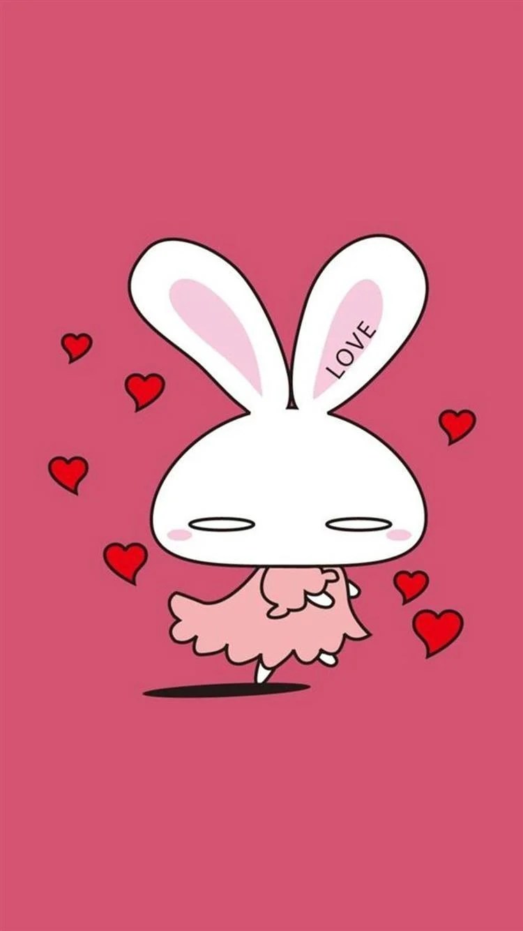 Cute Pink Cartoon Wallpapers Wallpaper Cave