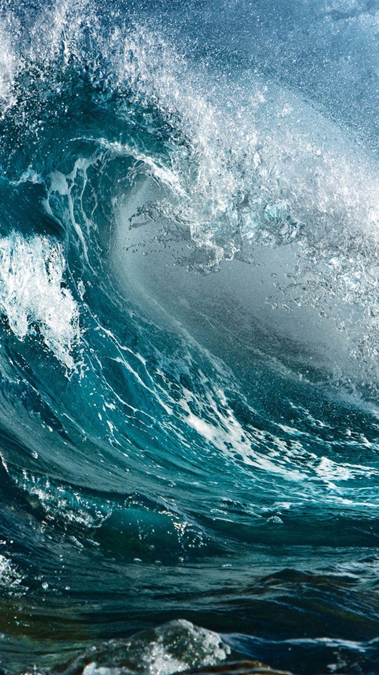 Ocean Waves Wallpapers Wallpaper Cave