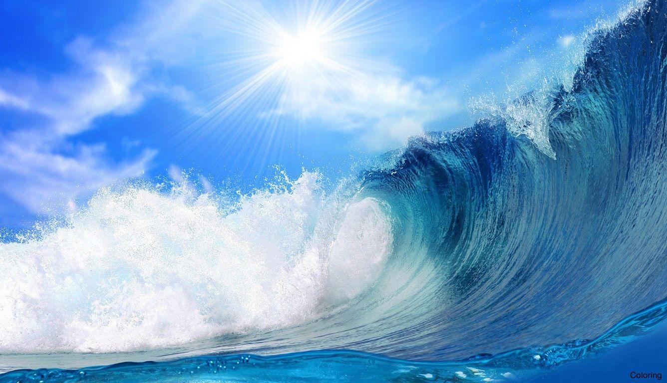 Ocean Waves Wallpapers Wallpaper Cave
