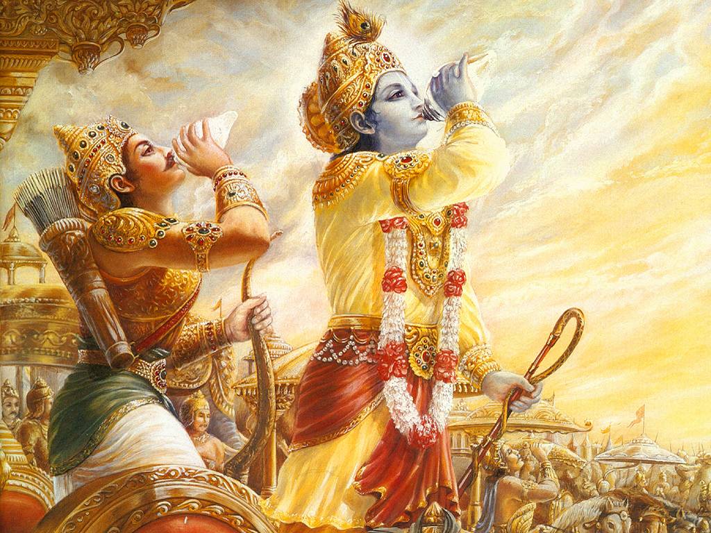 Lord Krishna And Arjuna HD Wallpapers Wallpaper Cave