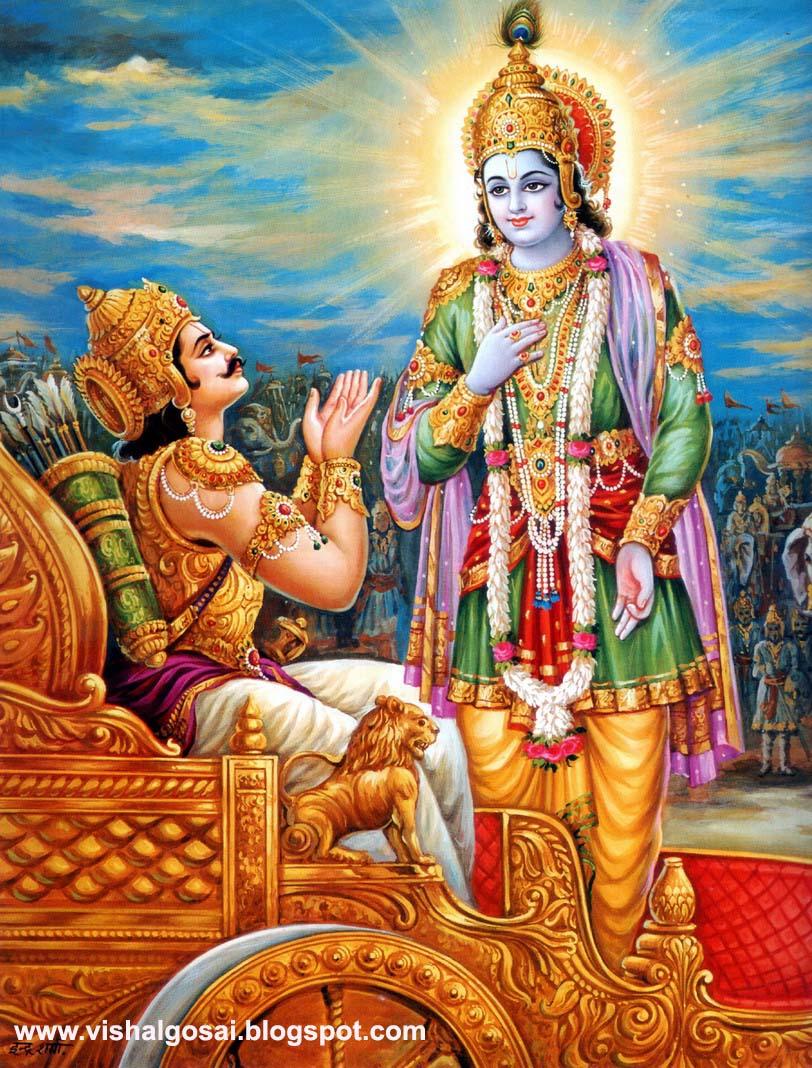 Lord Krishna And Arjuna HD Wallpapers Wallpaper Cave