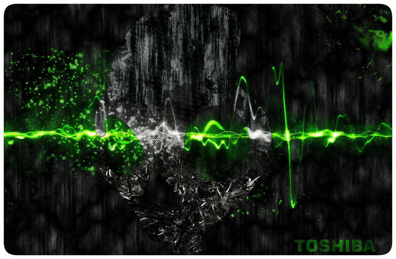 Toshiba Laptop Abstract Background