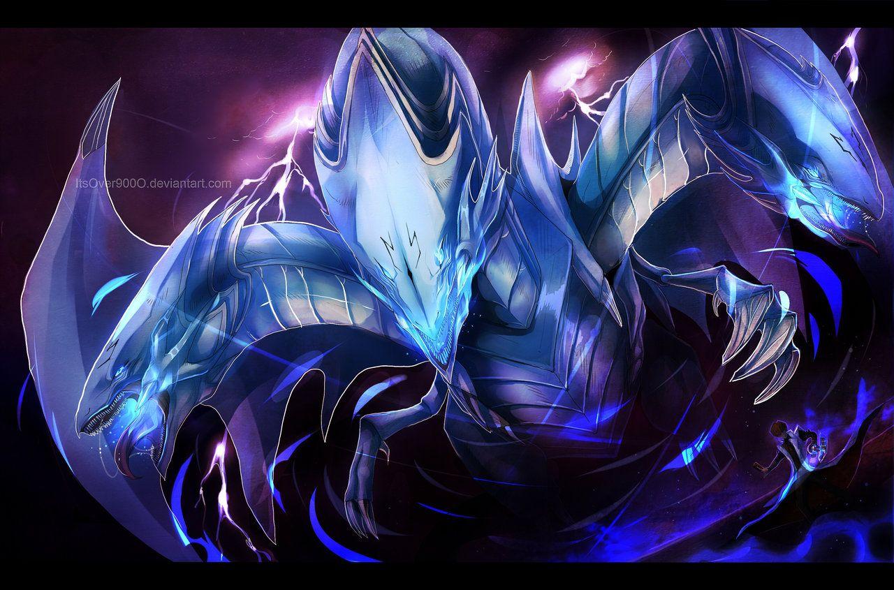 Yugioh Blue Eyes White Dragon Wallpapers Wallpaper Cave