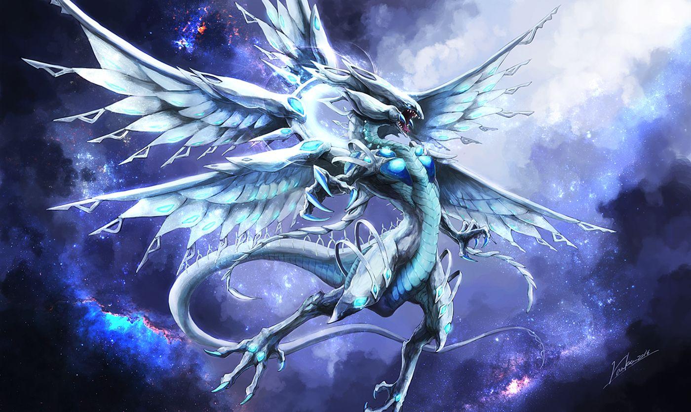 Yugioh Blue Eyes White Dragon Wallpapers Wallpaper Cave