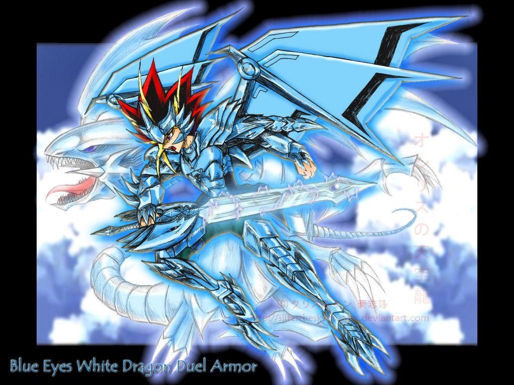 Yugioh Blue Eyes White Dragon Wallpapers Wallpaper Cave