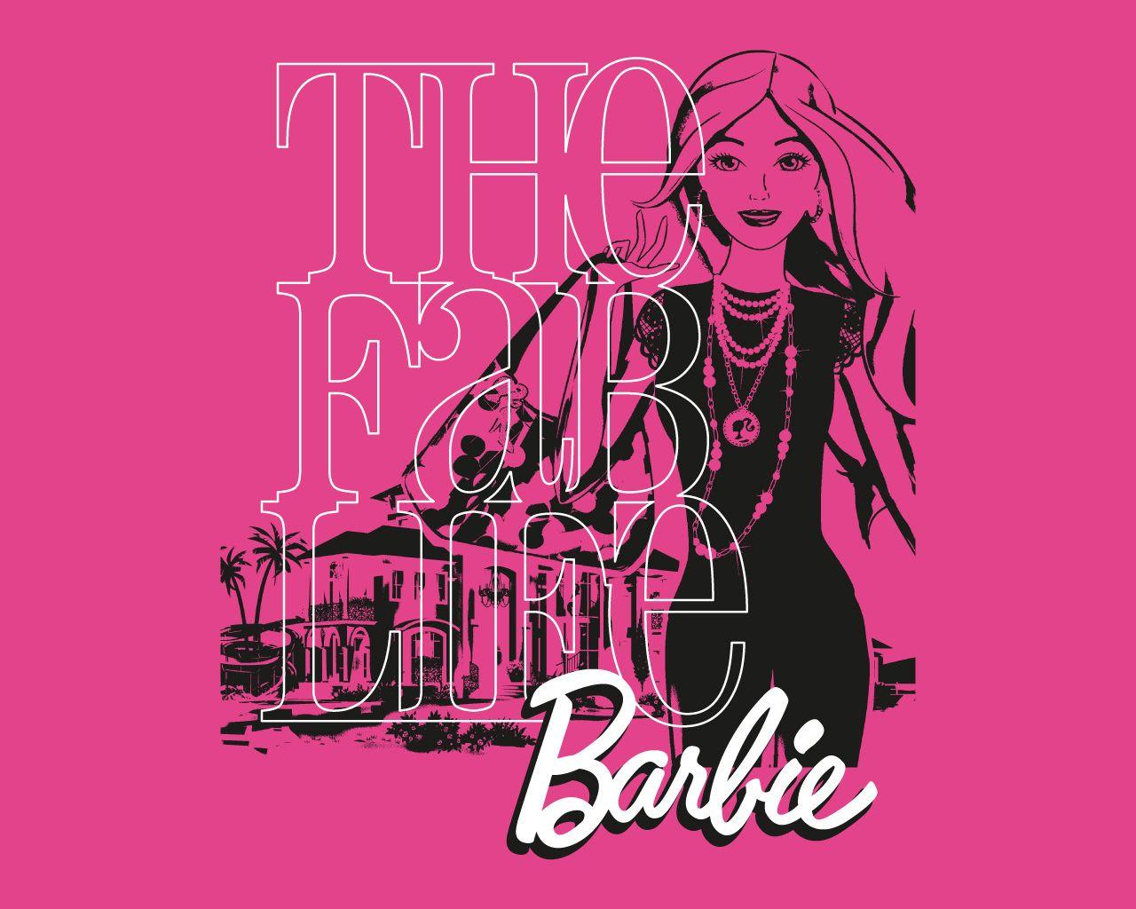 Barbie Logo Wallpapers Wallpaper Cave