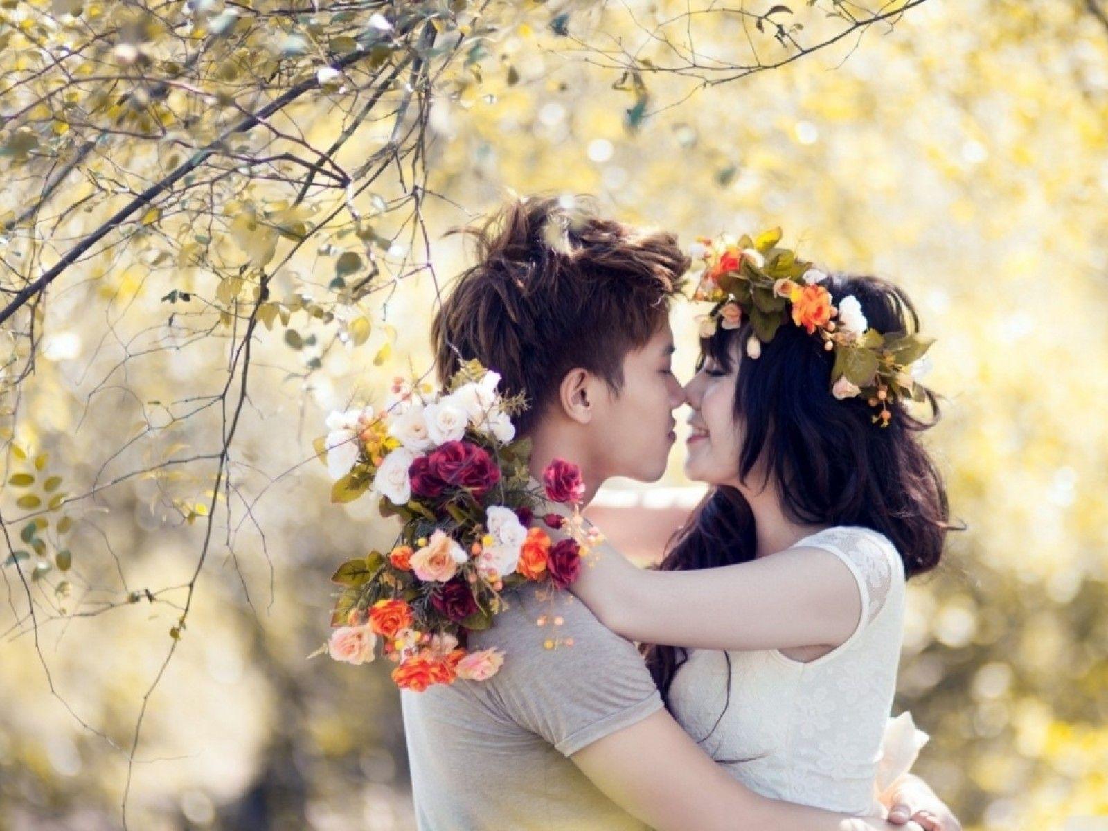 Love Kiss Wallpapers For Mobile Wallpaper Cave